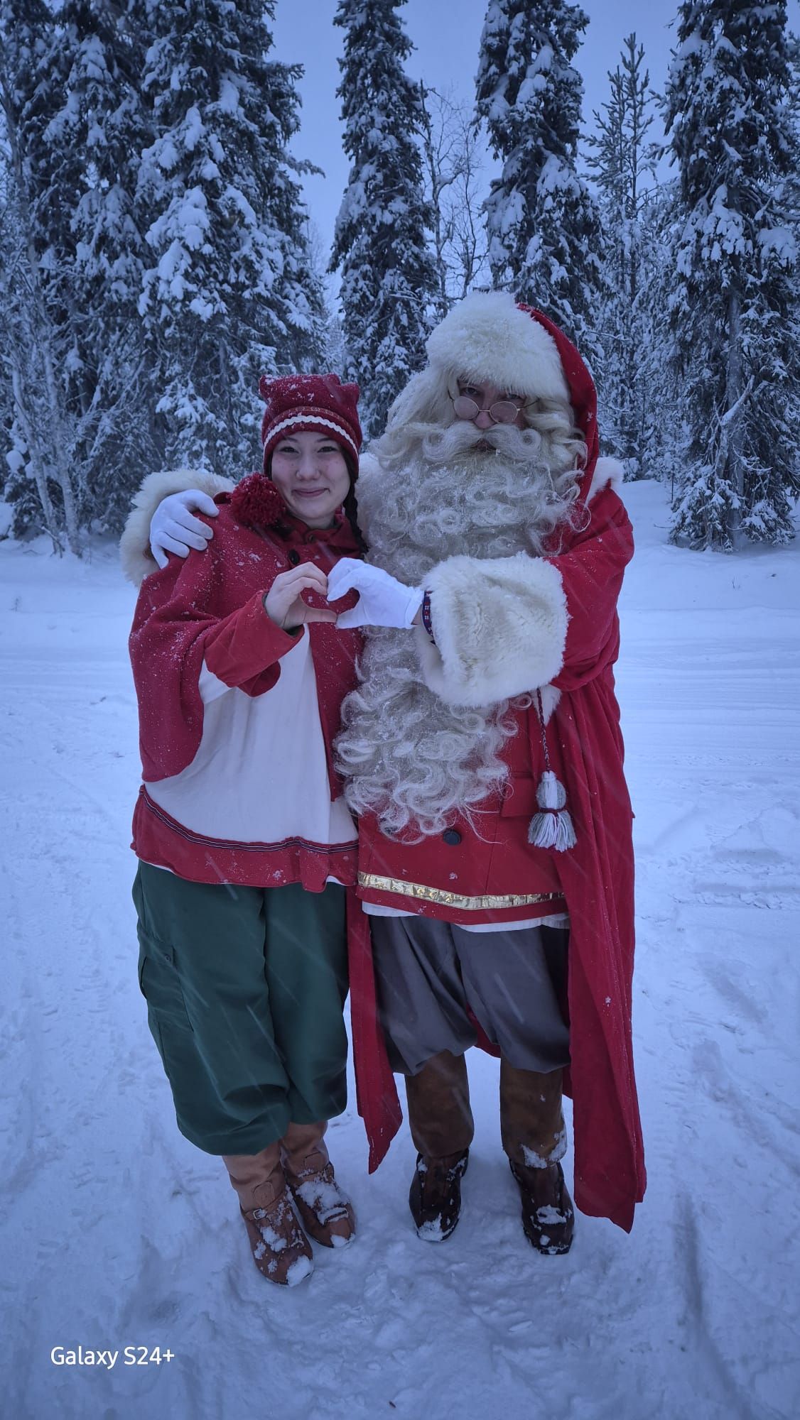 Santa and the Elf